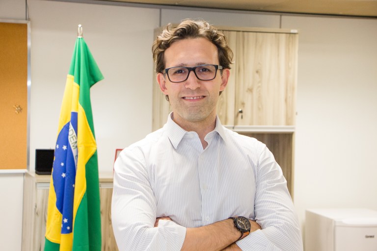 Secretário da SETIC Luiz Felipe Monteiro