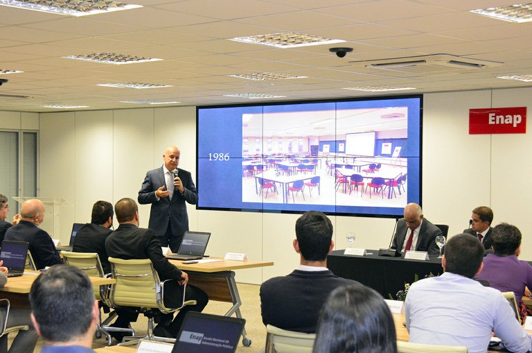 Aula inaugural para a segunda turma do mestrado profissional em Políticas Públicas e Desenvolvimento