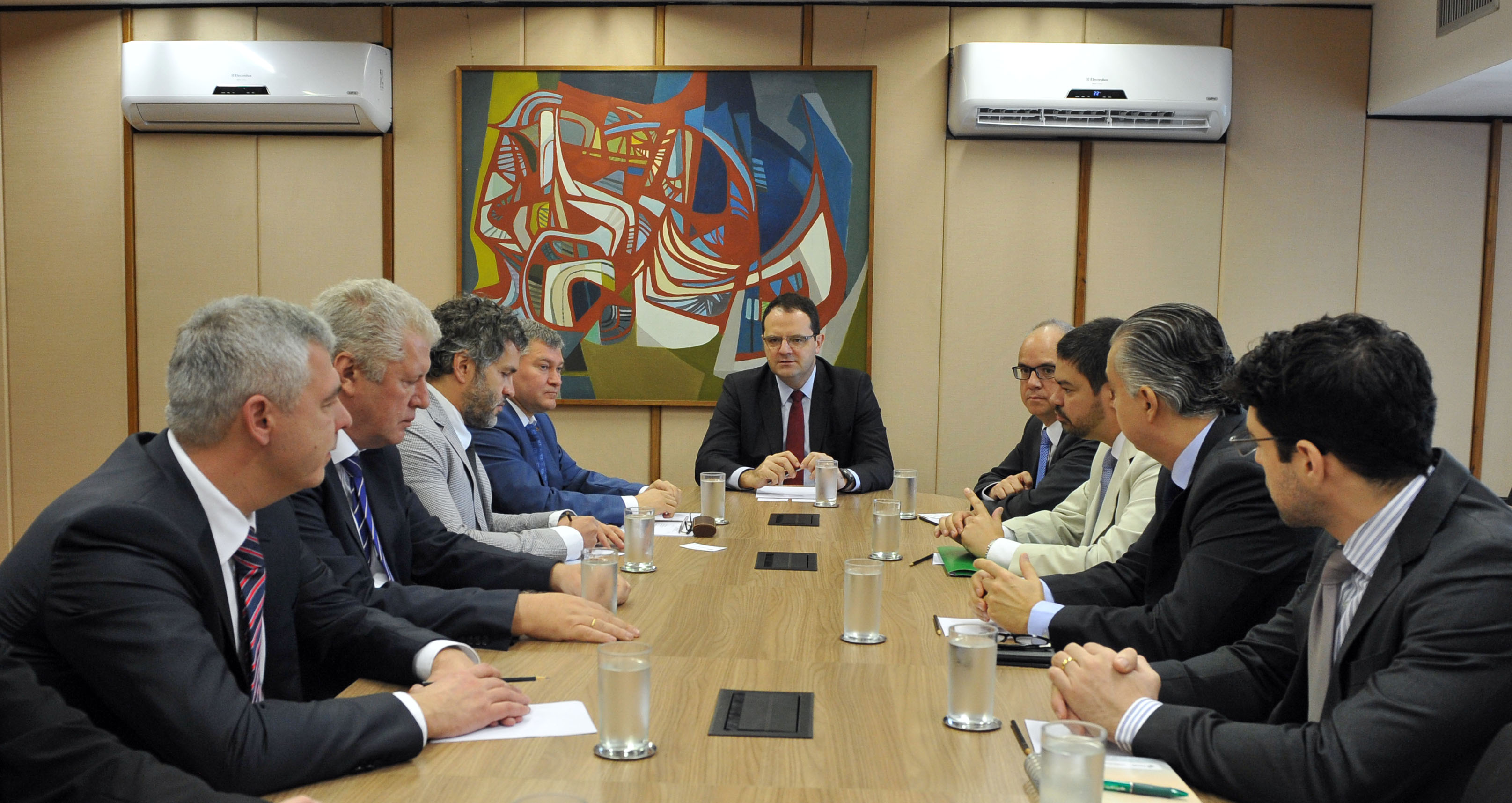 Reunião Ministro e Investidores russos