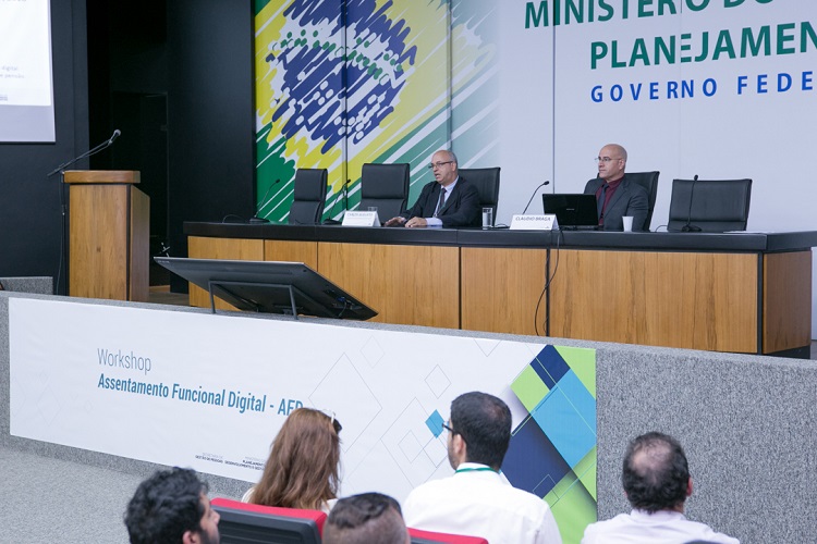 Workshop sobre o Assentamento Funcional Digital (AFD), no Ministério do Planejamento