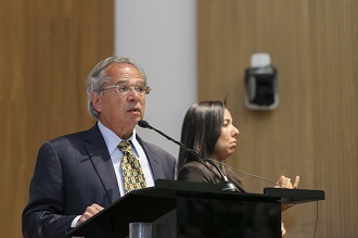 O ministro da Economia, Paulo Guedes